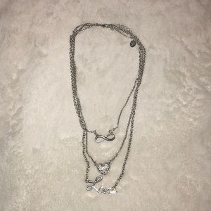 layered necklaces
